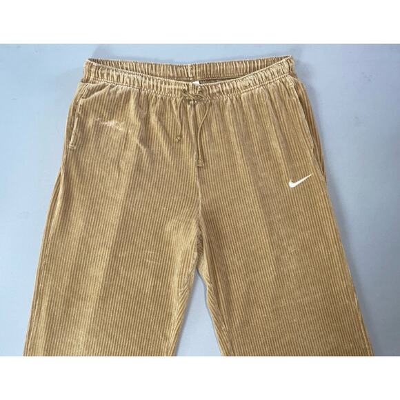 Nike Pants - Nike DQ5921 Women's Ribbed Velour Wide Leg Corduroy Athletic Pants. XL, GUC!